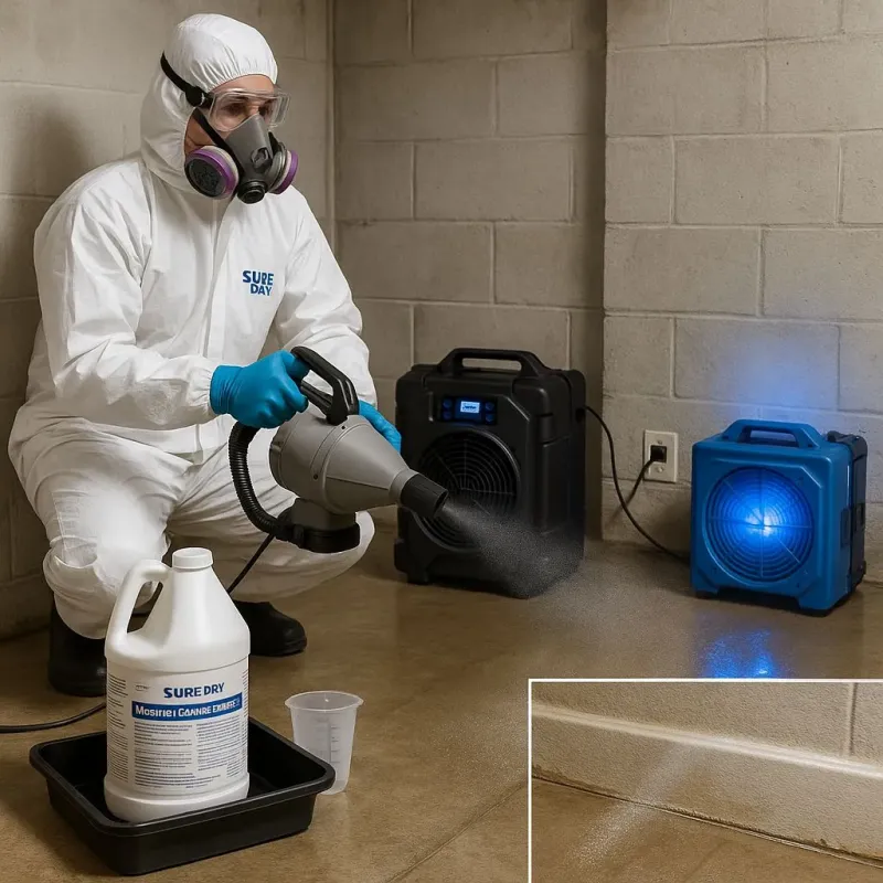 Sanitization and Odor Removal process in Moville, IA